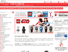 Tablet Screenshot of cadeaux-coccinelle.com